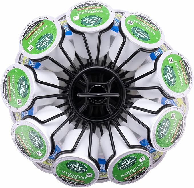 K-Cup Storage Coffee Capsules Pod Holder Carousel Capsule Display Storage - Image 7