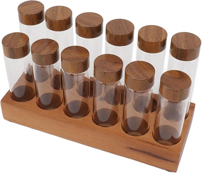 Coffee Bean Storage Tubes, Glass Coffee Bean Container Offee Jar Coffee Bean - Image 8
