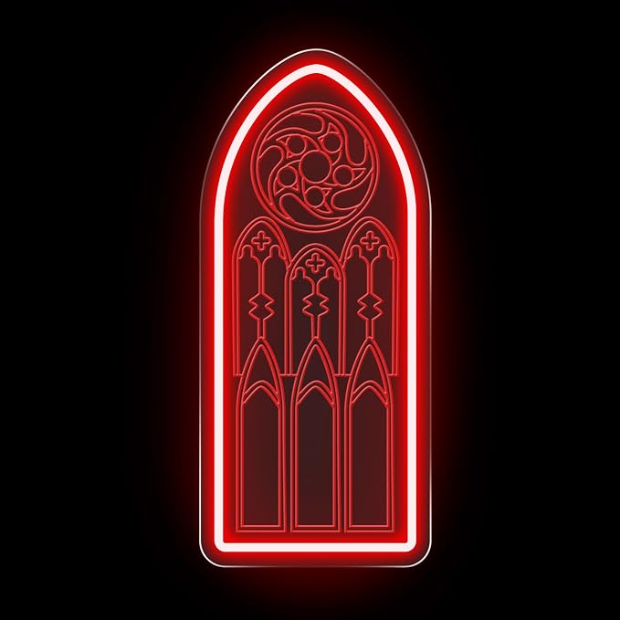 Gothic Cathedral Window Neon Sign - Image 8