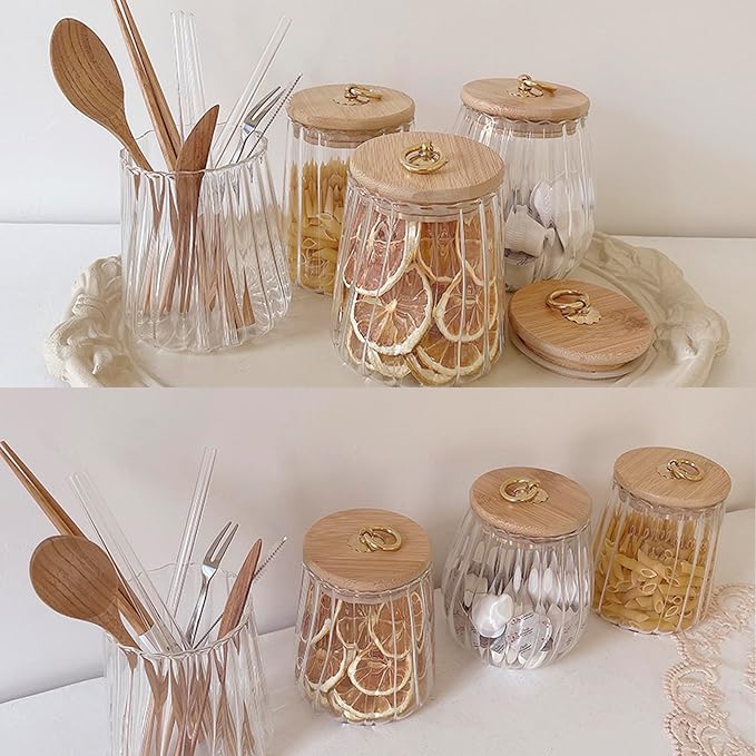 Viovian 50 FL OZ Large Glass Storage Jar - Image 9
