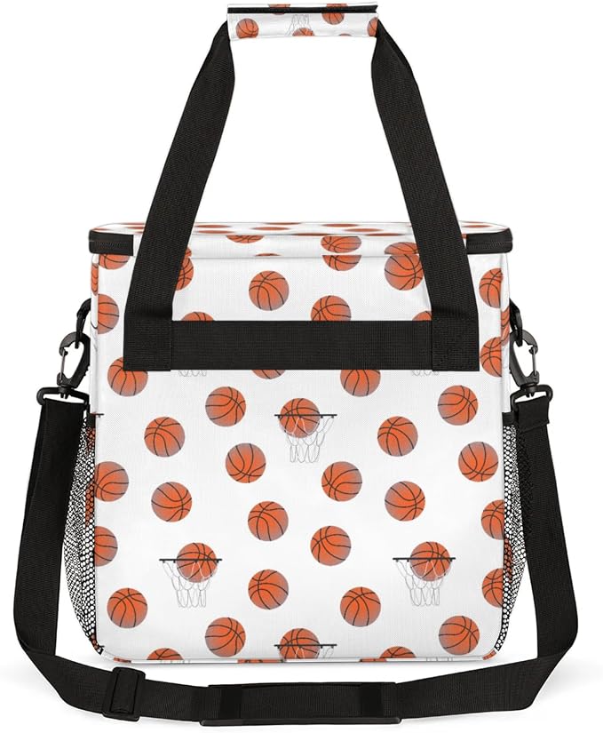 Basketball Coffee Maker Travel Bag, Basketball Large Carrying Storage Case - Image 5