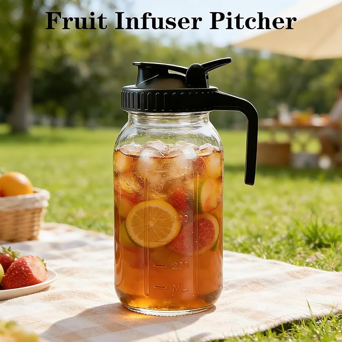 Cold Brew Coffee Maker, 32oz Mason Jar Pitcher - Image 8