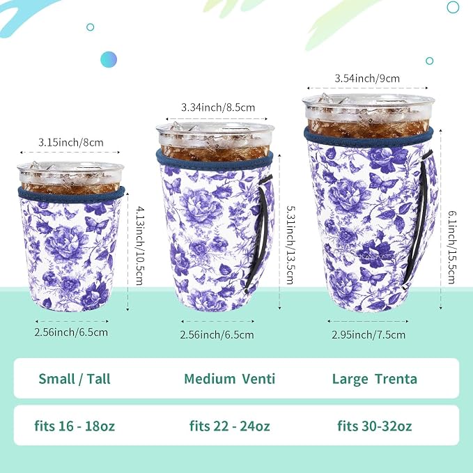 Iced Coffee Sleeve Insulator Sleeves - Image 2