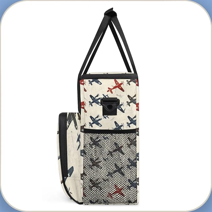 Airplane Coffee Maker Carring Bag, Large Insulated Storage Organizer Case Tote - Image 4