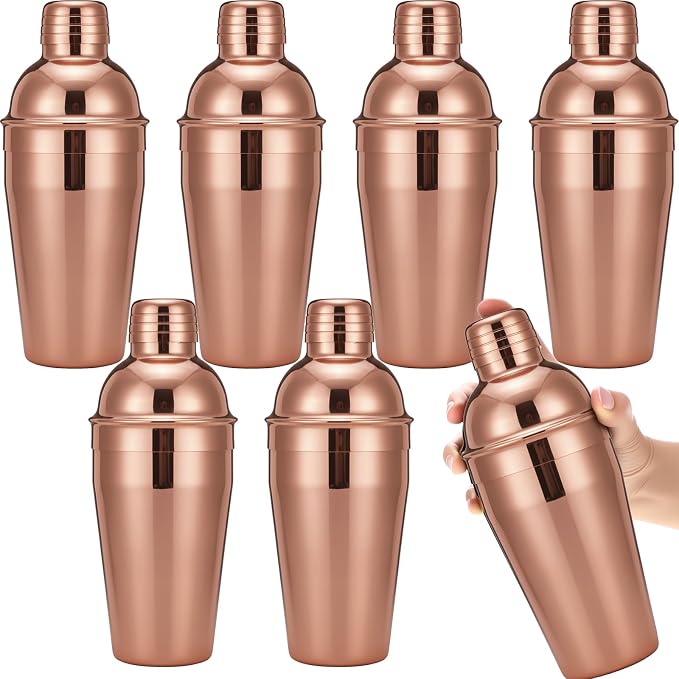 Nitial 6 Pcs Bar Cocktail Shaker Professional Stainless Steel Martini Drink by Nitial