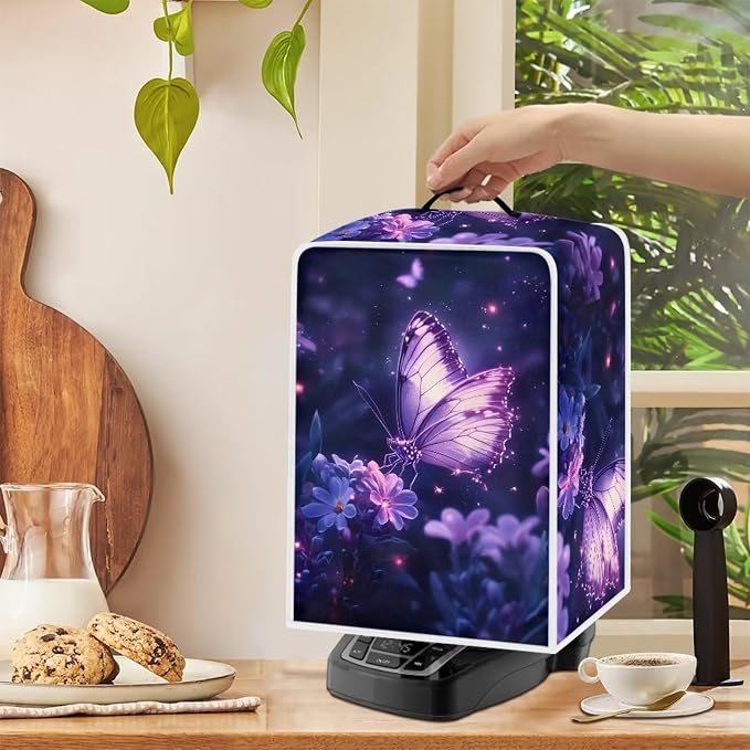 Butterfly Flower Coffee Machine Covers - Image 4