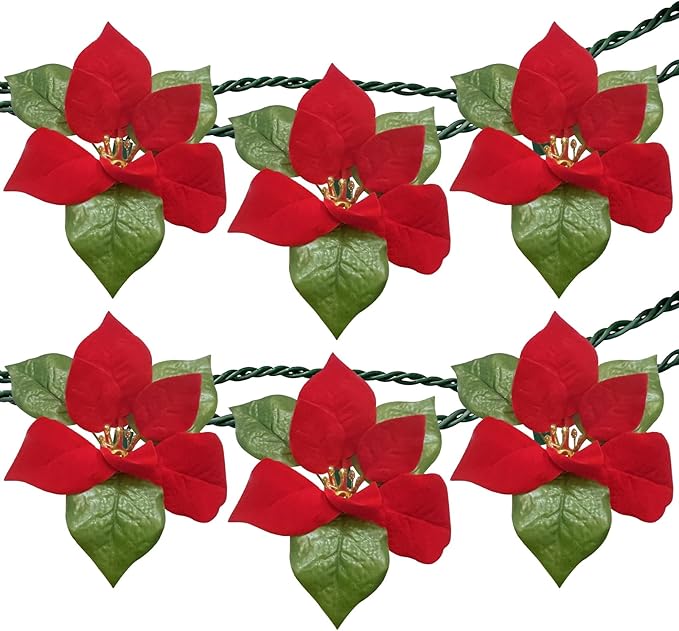 SUNSGNE 8.5FT LED Flower String Lights by SUNSGNE