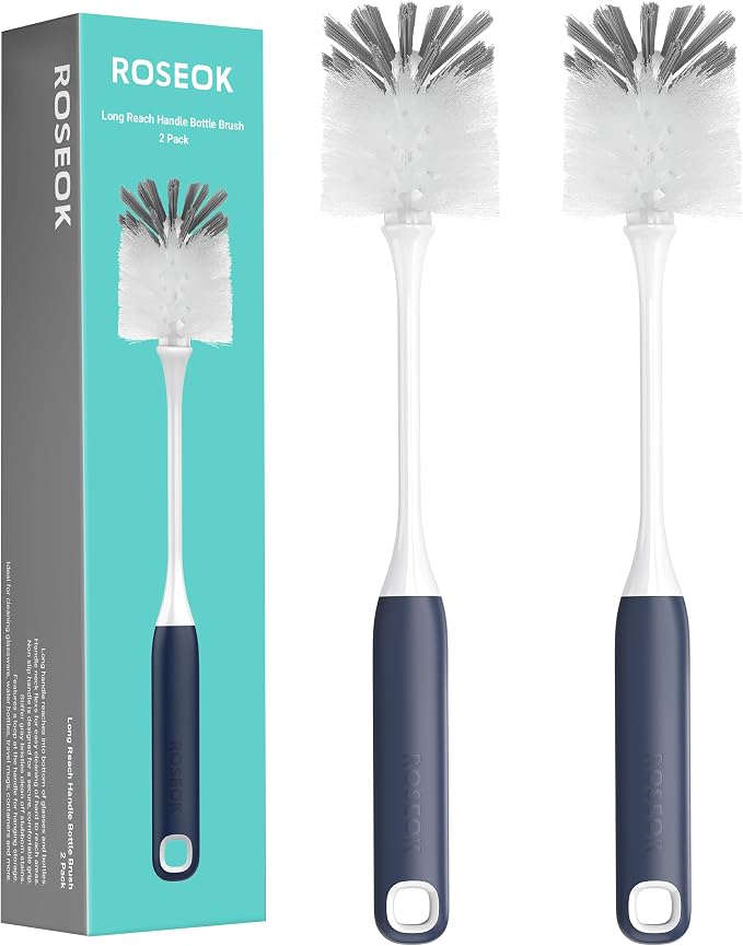 ROSEOK Bottle Brush, Water Bottle Brush, Flexible Bottle Brush, Cup Cleaner | - Image 8