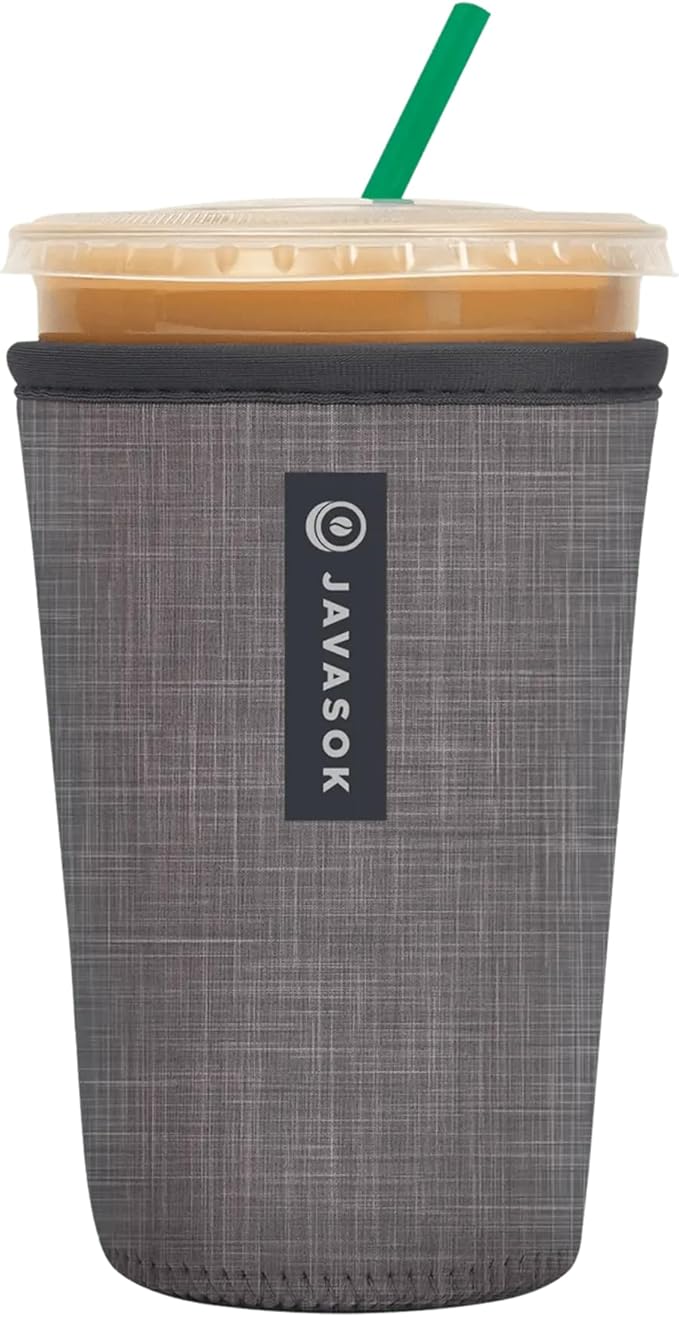 Sok It JavaSok Iced Coffee & Cold Soda Insulated Neoprene Cup Sleeve by SokIt