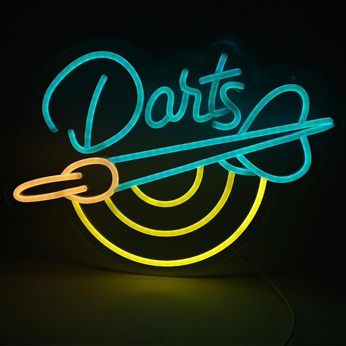 Darts Neon Sign Dart Board Light - Image 2