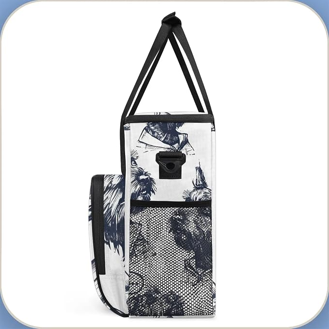 Cool Dogs Scottish Terrier Coffee Maker Carring Bag, Large Insulated Storage - Image 4