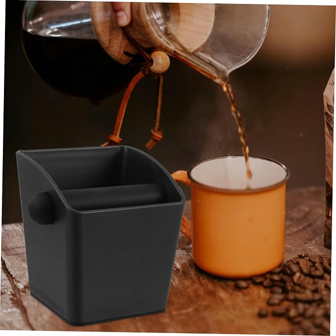 Coffee Grounds Bin Stylish Espresso Grounds Disposal Container - Image 9