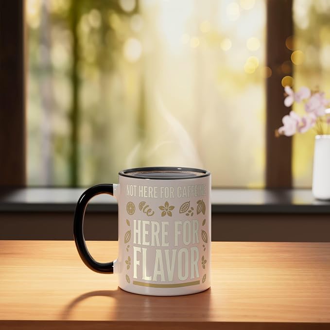 Coffee Cupping Tasting Specialty Coffee Nerd Flavor Profile Ceramic Mug - Image 3
