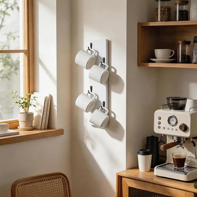 Yohsnor Coffee Mug Holder Wall Mount - Image 3
