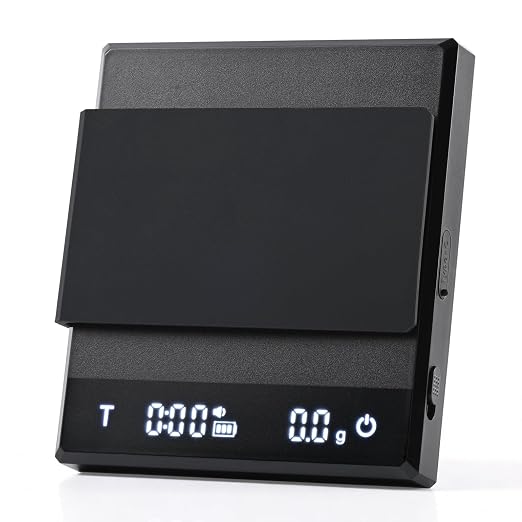 Rechargeable Coffee Scale with Timer by MUVNA