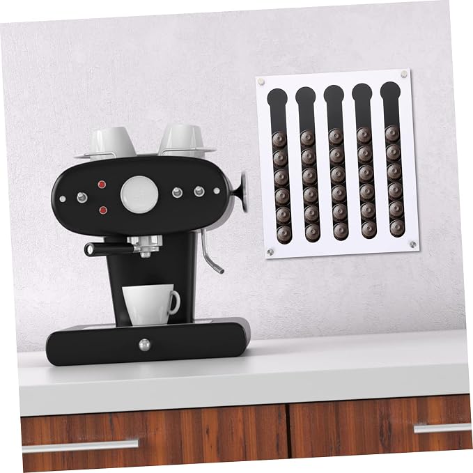 PRETYZOOM Coffee Pod Holder Capsule Storage Mount Capsule Organizer Kitchen - Image 3
