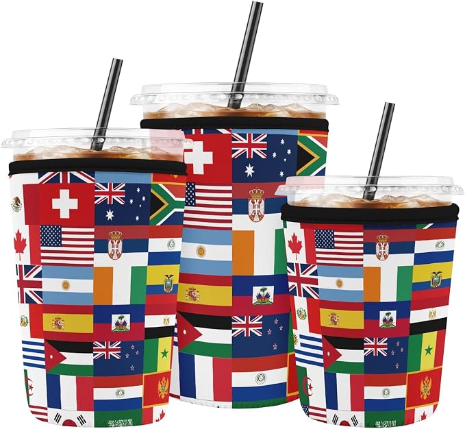 Iced Coffee Sleeve Reusable Cup Sleeves by Unknown