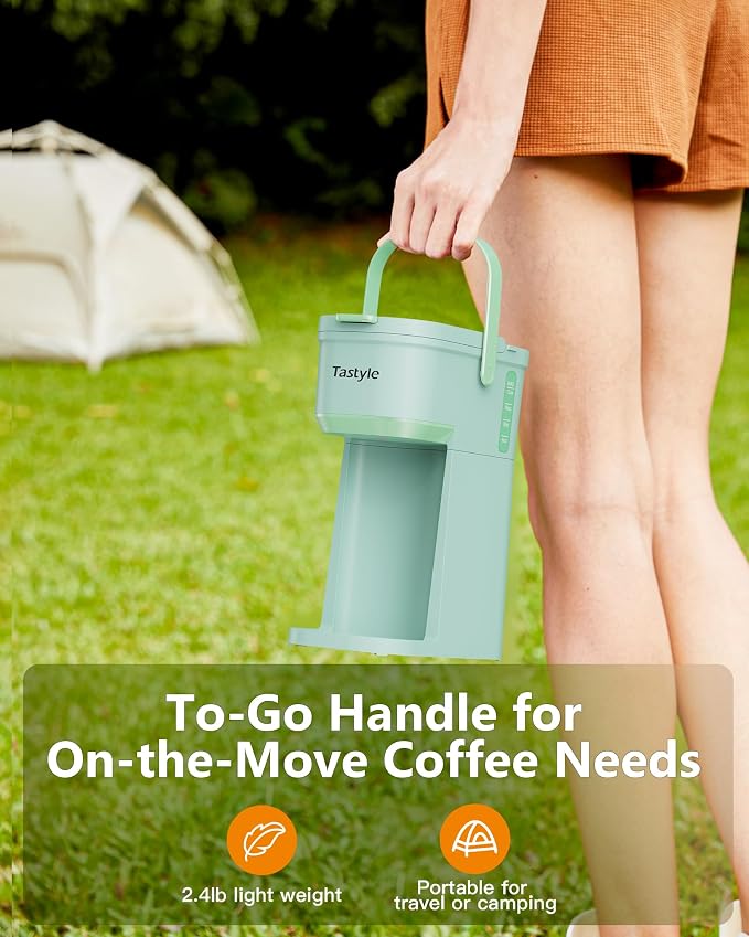 Tastyle Single Serve One Cup Coffee Maker, - Image 5