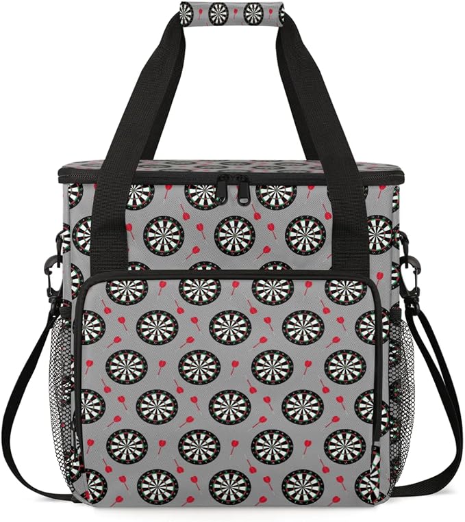 Dart Board Coffee Maker Travel Bag, Dart Board Large Carrying Storage Case by Home