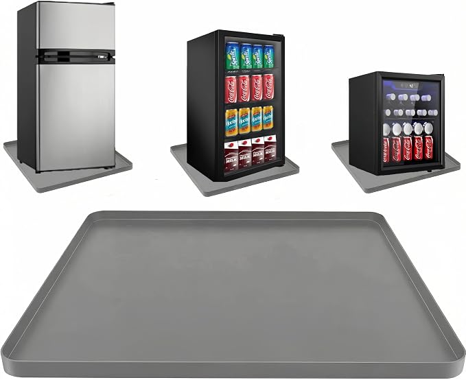 Mini Fridge Silicone Mat 19.7x19.7 Inch by Unknown