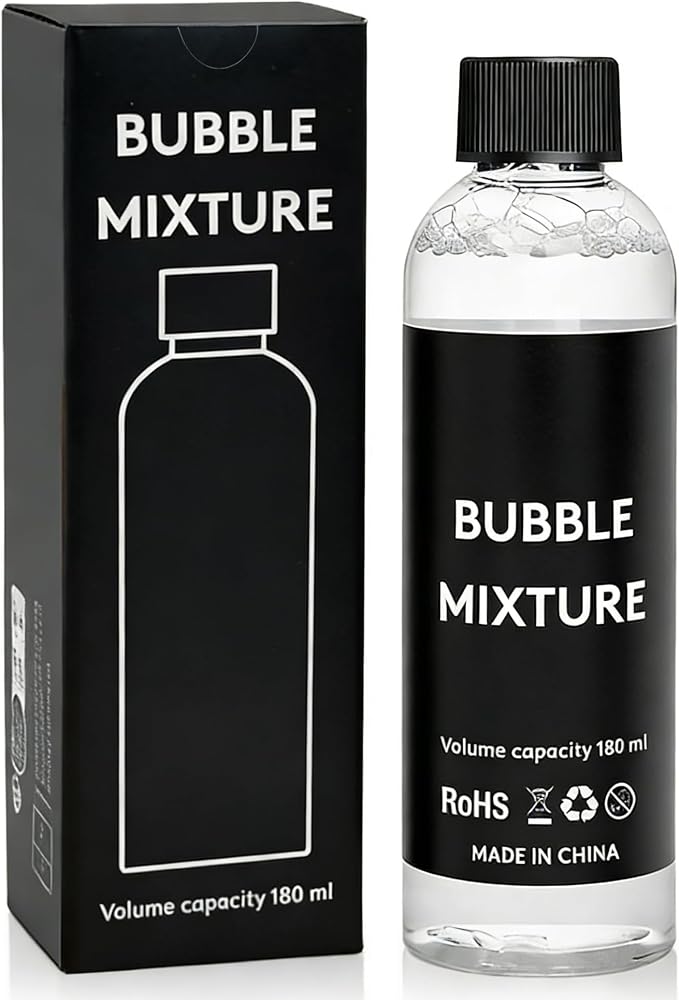 Bubble Mixture for Smoke Gun, 180 ml by LWRT