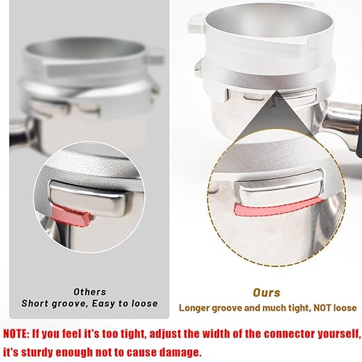 Coffee Dosing Funnel 54mm Espresso Coffee Accessories Aluminum Metal - Image 4
