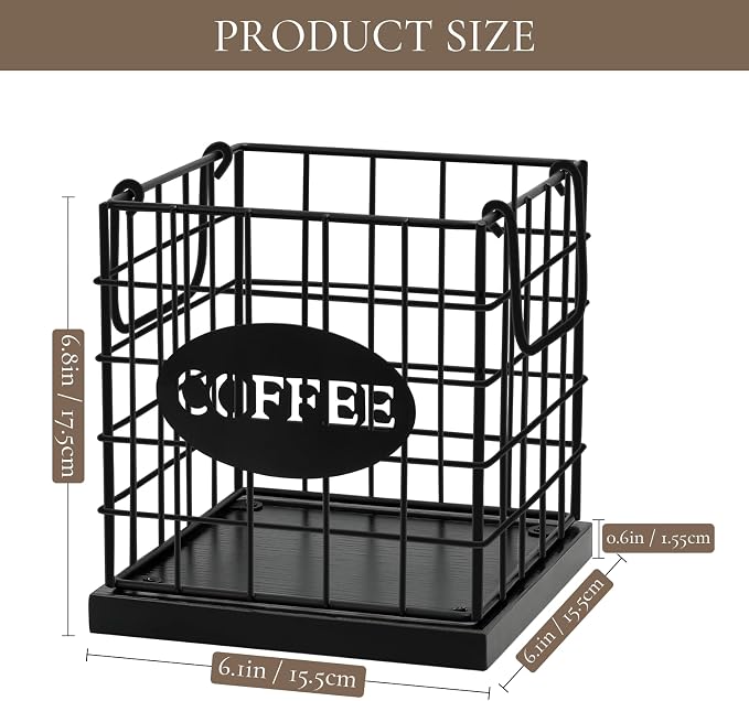 Coffee Pod Holder Organizer, Large Capacity K Cup Holder Organizer, Storage - Image 5