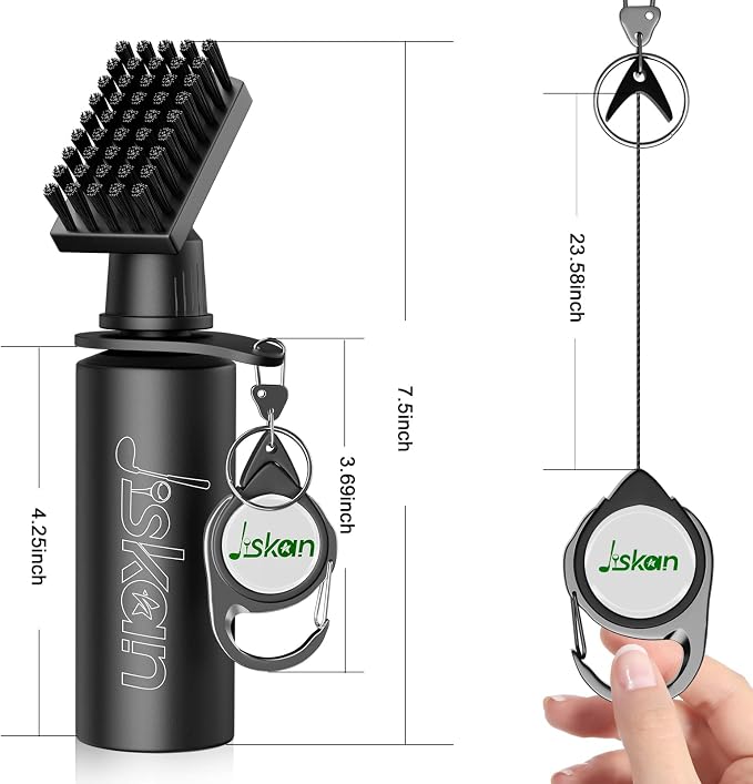 Jiskan Pro Golf Club Brush Cleaner - Image 3
