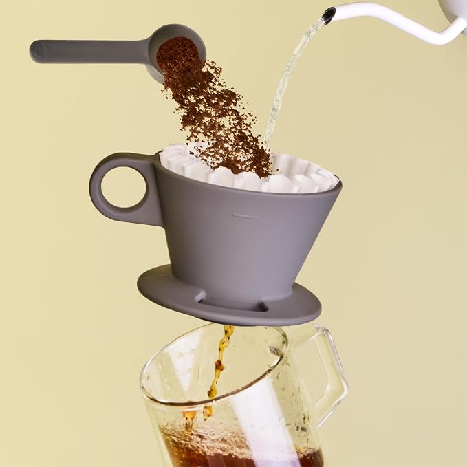 Verve Dwell Dripper Pour Over Coffee Maker Set, Non-Electric Coffee Dripper - Image 2