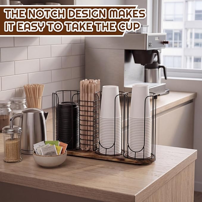 Geelin 18oz Adjustable Coffee Cup Dispenser - Image 5