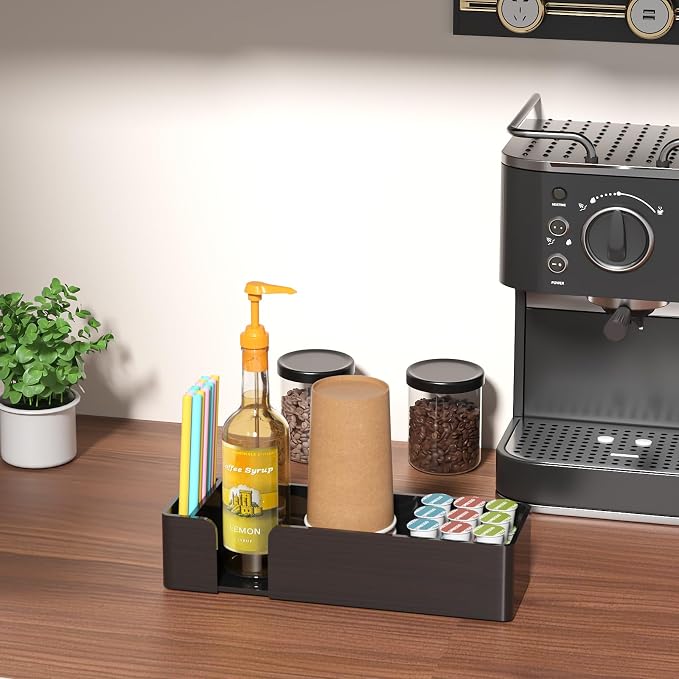 Coffee Bar Accessories and Organizer, Disposable Cup Holder - Image 3