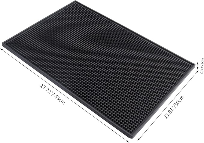 Facmogu 18 x 12 Inch Rubber Bar Mats, Restaurant, Home Counters - Image 7