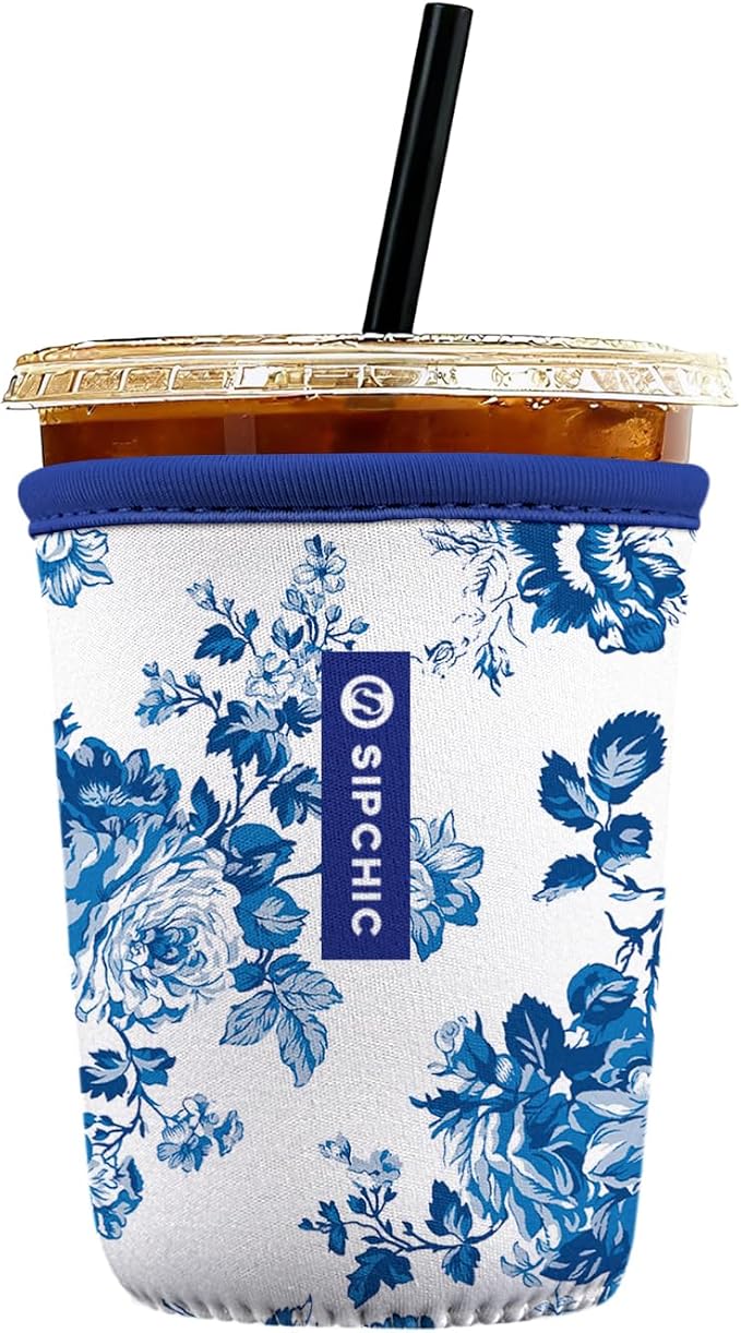 Iced Coffee Sleeve – Neoprene Reusable Cup Sleeves by Unknown