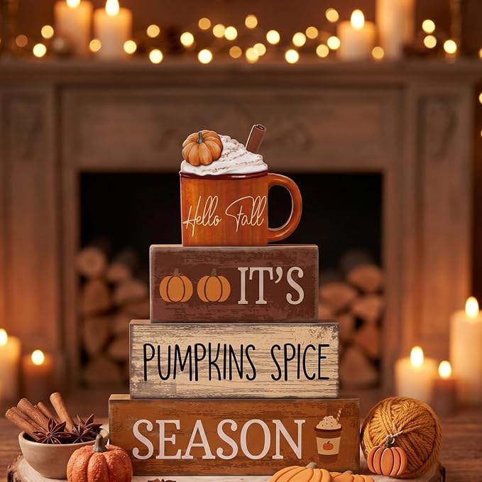 Lineshading 4 Pcs Fall Decorations - Image 9