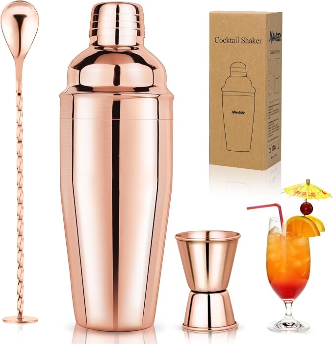 24oz Cocktail Shaker Set Martini Shaker Set Bartender Set by Mawisek