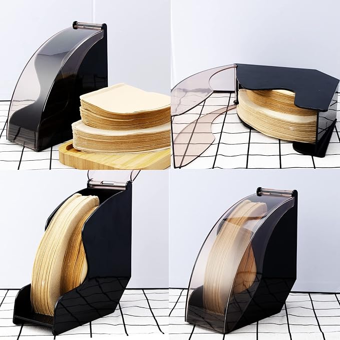 HOMEE Coffee Filter Holder, Coffee Filter Box - Image 4