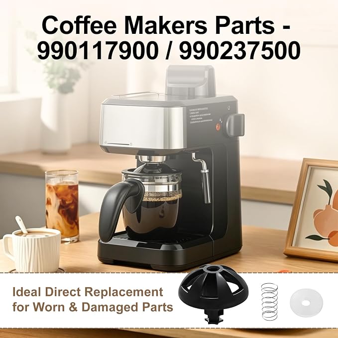 2 Pack Coffee Maker Brew Basket Spring Loaded Stopper Replacement Kit - Image 5