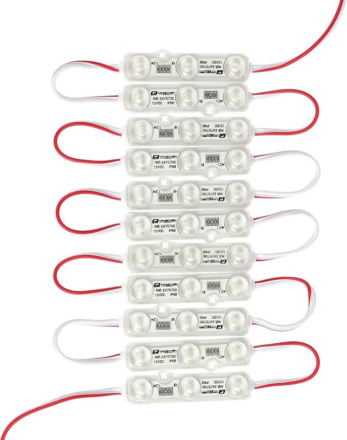 Q QINGCHEN Red LED Module 50pcs/Chain DC12V 1.2 W Decorative Light - Image 2