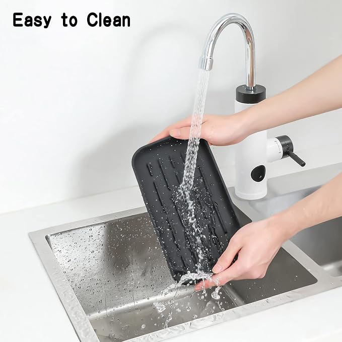 MicoYang Silicone Kitchen Sink Organizer Tray - Image 7