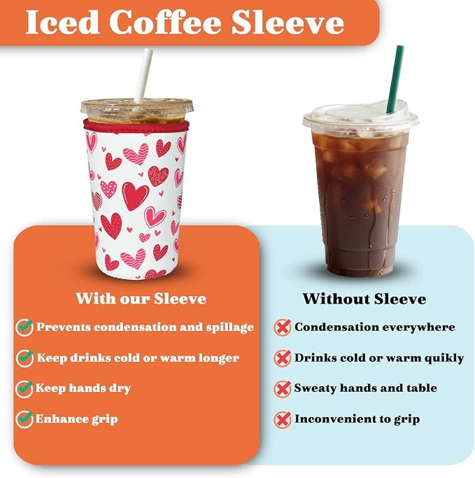 Reusable Iced Coffee Insulator Sleeve - Image 3