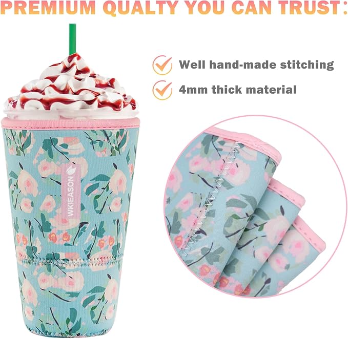 Reusable Iced Coffee Insulator Sleeve - Image 4