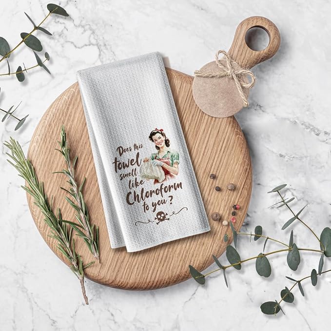 Joked Kitchen Towels for Women- Funny Cute Dish Towel for Kitchen DéCor - Image 6