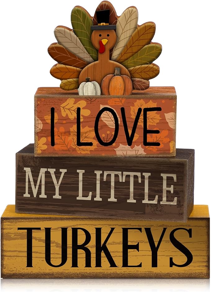 Lineshading 4 Pcs Fall Table Decorations by Lineshading