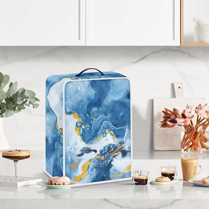 Marble Turtle Coffee Maker Dust Cover Universal Coffee Machine Covers - Image 3