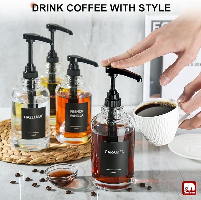 Coffee Bar Accessories, Syrup Dispenser - Image 5