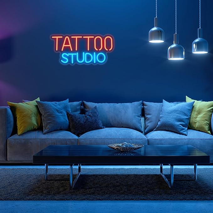 Tattoo Neon Sign For Wall Decor, Tattoo Studio Neon Sign Dimmable Tattoo Neon - Image 7