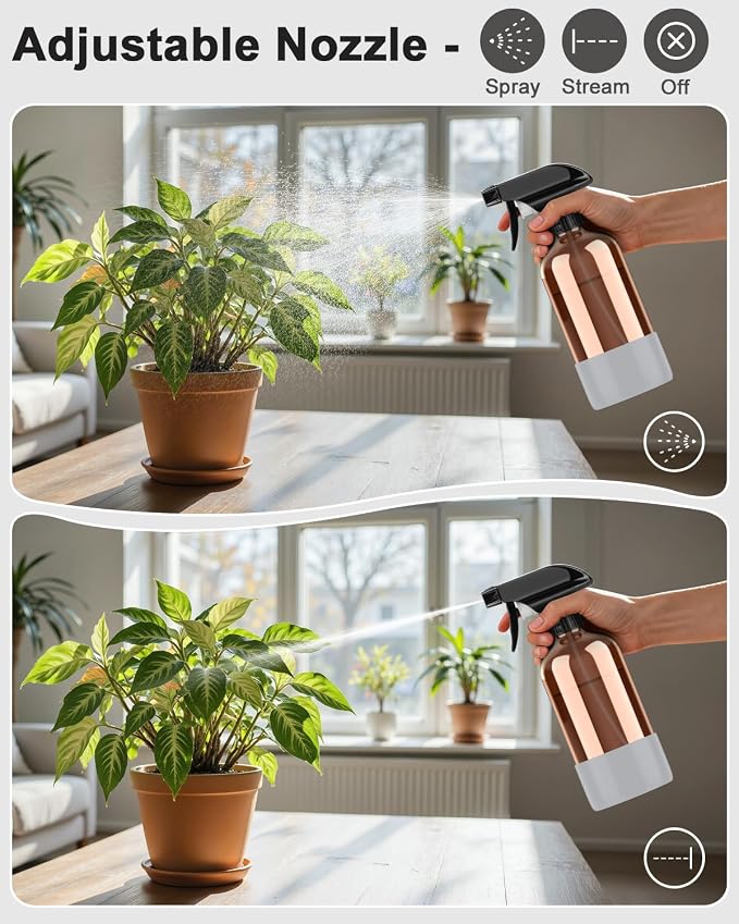 Bontip Amber Glass Spray Bottle - Image 3