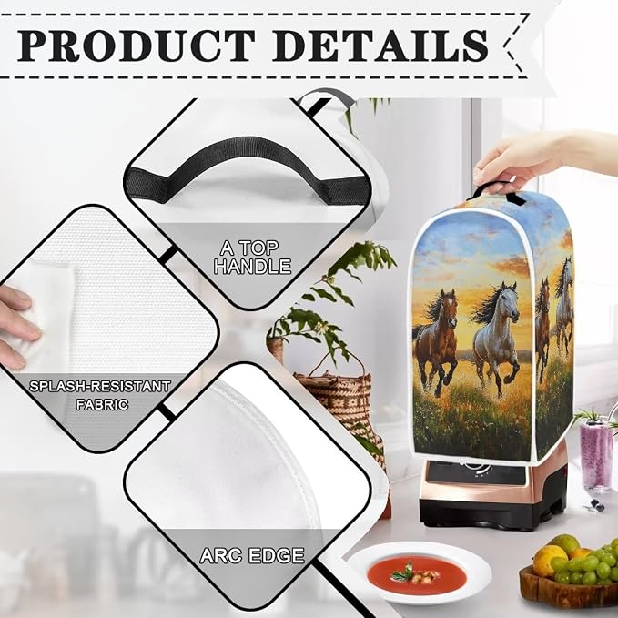Horse Blender Cover Dust Cover - Image 5