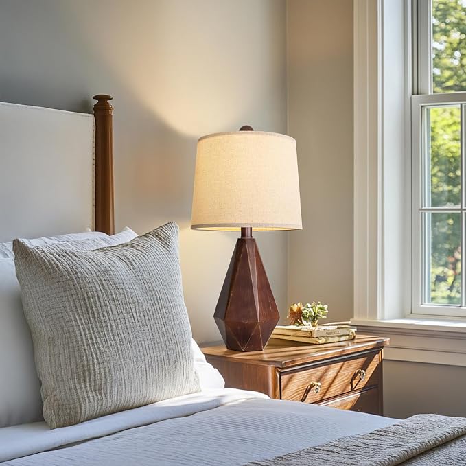 PoKat 20.25" Farmhouse Table Lamps Set of 2 - Image 6