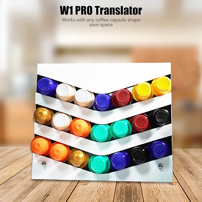 Coffee Pod Organizer Rack, 9 X 7.9in Large Capacity Acrylic Capsule Holder - Image 2